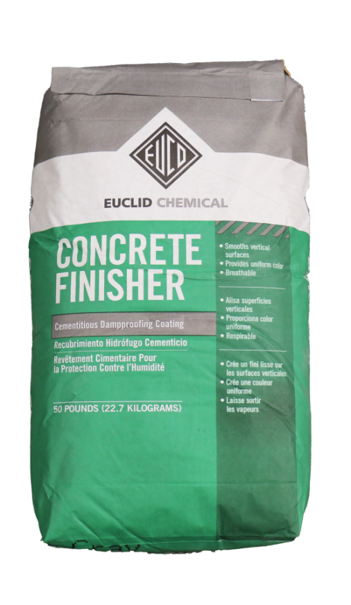 CONCRETE-FINISHER-50lb-bag__24006.1736965992.png Euclid Concrete Finisher Decorative and Damp-Proofing Coating 50lb Bag - Image 1