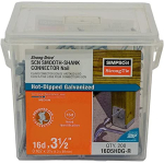 Simpson 16D x 3/1-2in SCN Smooth Shank Connector Nails - Image 2