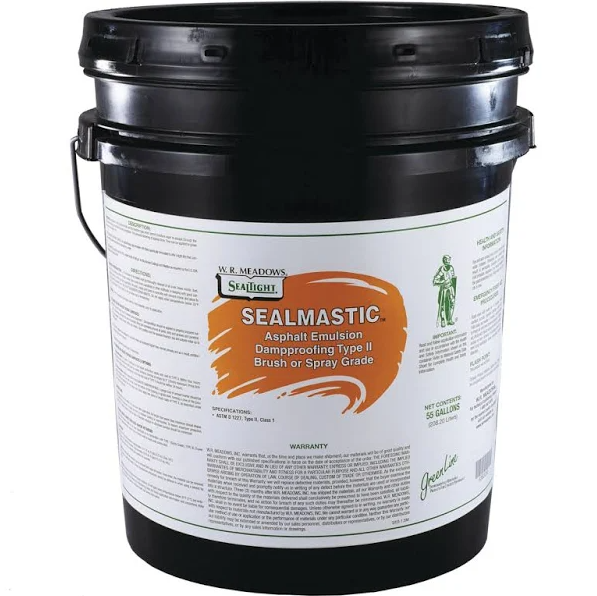 CatalogImages_SMT2-5-wrmeadows-sealmastic-type-2-5gal__31006.1711057600.png SEALMASTIC Type II Asphalt Emulsion Dampproofing 5gal - Image 1
