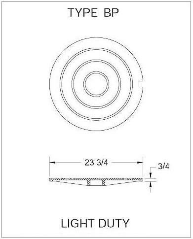 Plain Non-Traffic Ring Cover - Image 3