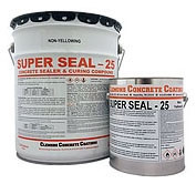 ClemonsConcreteCoatings_SS25NYM5_Image1__23457.1712719425.jpg Clemons 5Gal Super Seal 25 NonYellowing Matte Solvent Based Cure Seal - Image 1