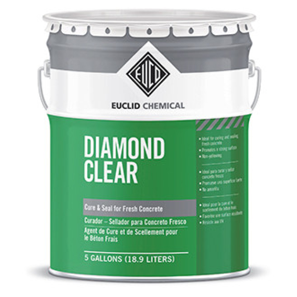 Euclid Diamond Clear NY Cure And Seal 5Gal