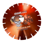 13.5in El Jefe Orange Blaze Early Entry Soff-Cut Blade — 10 PACK