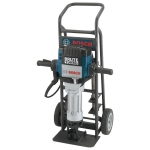 Bosch Brute Turbo 118in Hex Breaker Hammer with Deluxe Cart