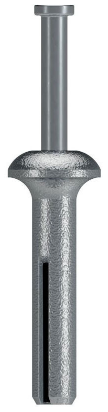 SimpsonStrong-TieCo_ZN25114_Image1__30300.1712719256.jpg 1/4in x 1-1/4in Zinc Nailon Pin Drive Anchor - Image 1