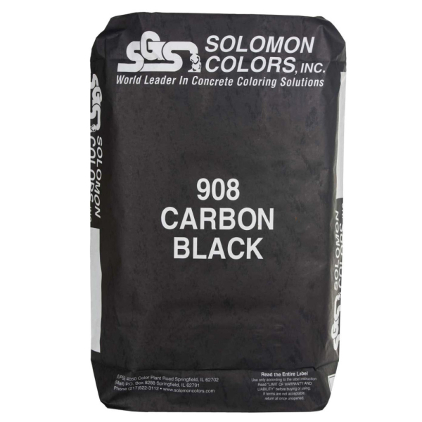 Solomon 25lb Bag 908 Ultra Black Color